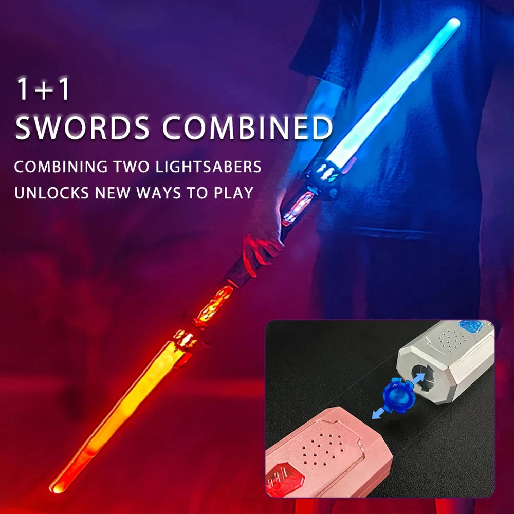 Glowing Telescopic Music Sword Toy for Kids