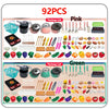 Kids Pretend Play Kitchen Set with Pots and Play Food