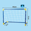 A rectangular soccer goal frame with a net, measuring 44cm long and 31cm high.