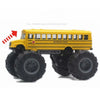 Die-Cast Metal School Bus Pull-Back Toy – 1:43 Scale with Large Wheels