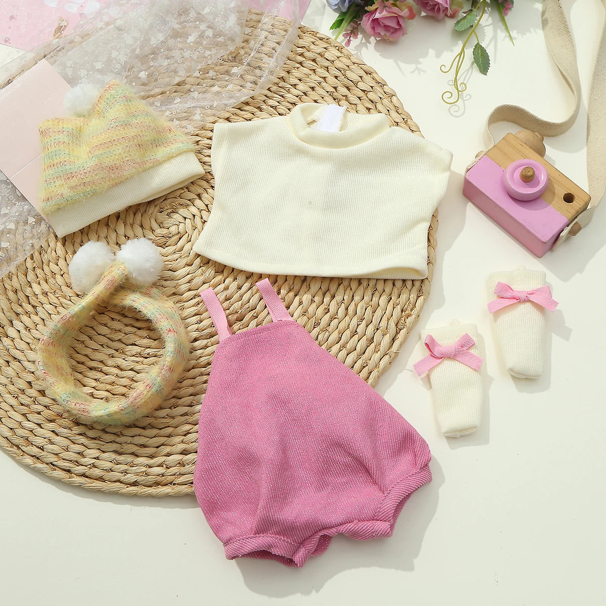 Adorable Outfit for 18-Inch Reborn Baby Dolls