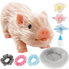 Realistic Soft Silicone Piglet Plush Toy