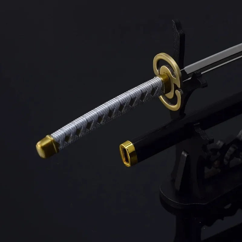 Compact Metal Katana – Bleach Anime Inspired Sword with Scabbard