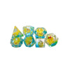 Acrylic Polyhedral Dice Set with Animal Duck Fillers