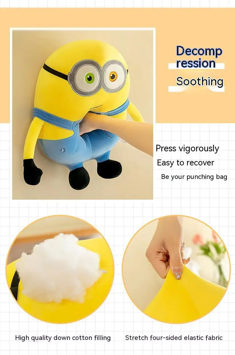 Minions Bob and Stuart Plush Dolls – Soft Movie Collectible Toys