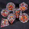 Liquid Core Dice Set for Dungeons & Dragons | Sharp Edge Resin RPG Dice