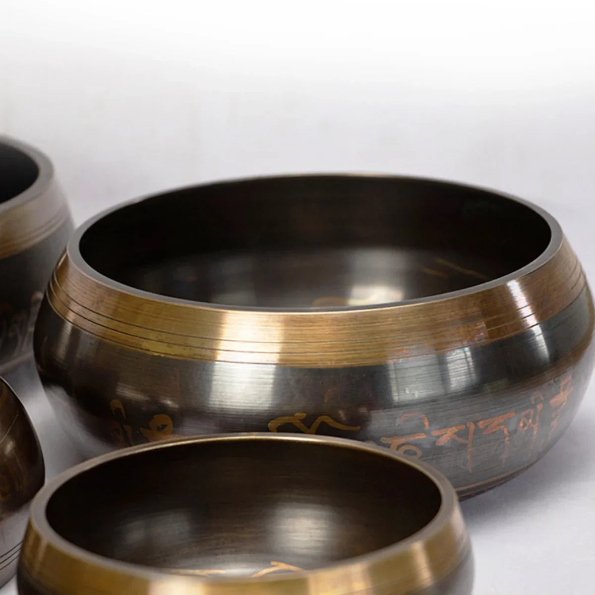 Tibetan Singing Bowl Set for Meditation and Relaxation