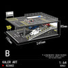 1:64 Scale Garage Diorama Model Kit with Working Lights