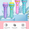 A set of five colorful projection flashlights with various animal patterns for early education and bedtime learning