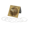 A package of IRIN classical guitar strings featuring clear nylon and silver-plated copper wound strings.