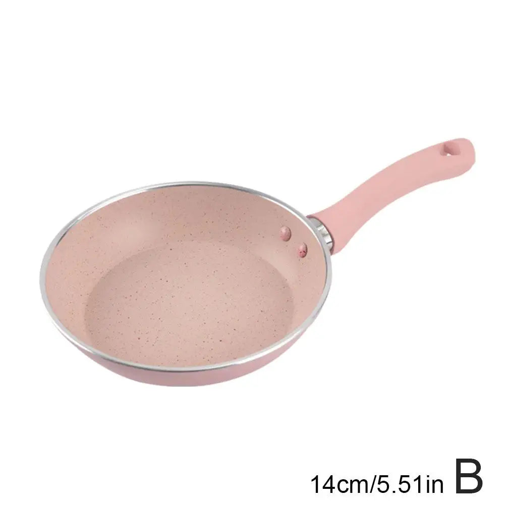 Mini Non-Stick Marble Frying Pan in Pink