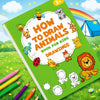 Learn to Draw Animals – 96 Step-by-Step Tutorials for All Ages