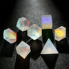 Premium 7-Piece Frosted Gemstone Polyhedral Dice Set for Tabletop RPGs