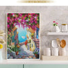 5D Diamond Painting Kit - Scenic Town Landscape Art