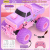 Pink Remote Control Drift Car with Lights and Sound Effects