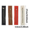 27cm Leather Zipper with Solid Hardware for Bags & Crafts