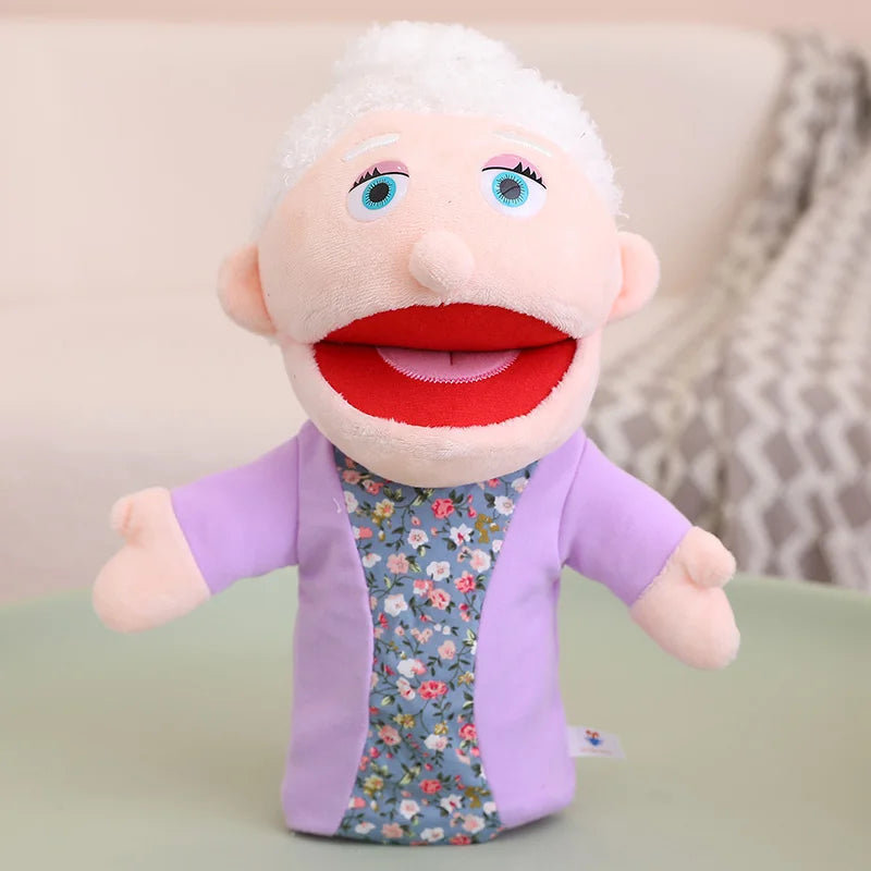 Plush Hand Puppet for Kids' Storytelling and Role Play