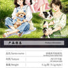 A sticker pack featuring illustrations of girls and pets in various poses and outfits.