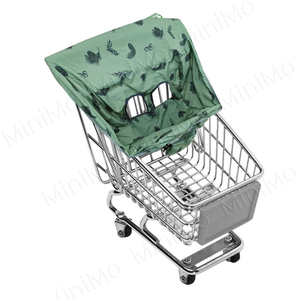 Waterproof Baby Shopping Cart Seat Cover with Travel Bag