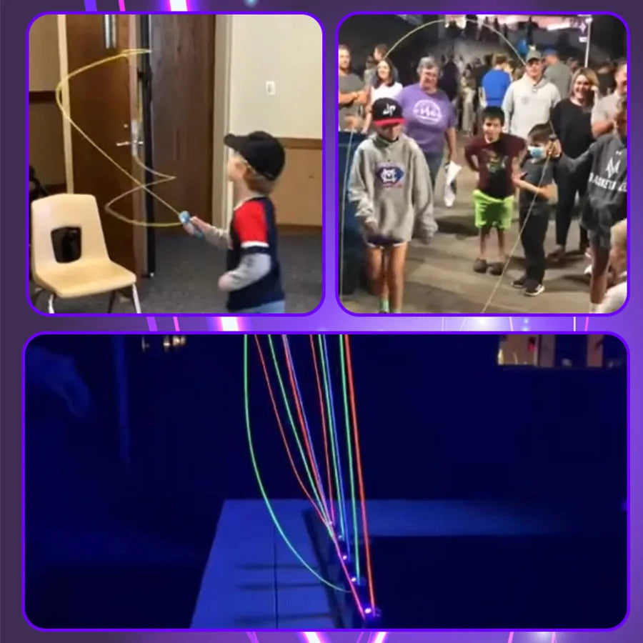 Glow-in-the-Dark String Launcher Toy
