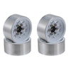 Stamped Steel 1.0" Beadlock Wheels for 1/24 RC Crawlers
