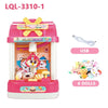 Mini Claw Machine Toy with Lights and Music for Kids