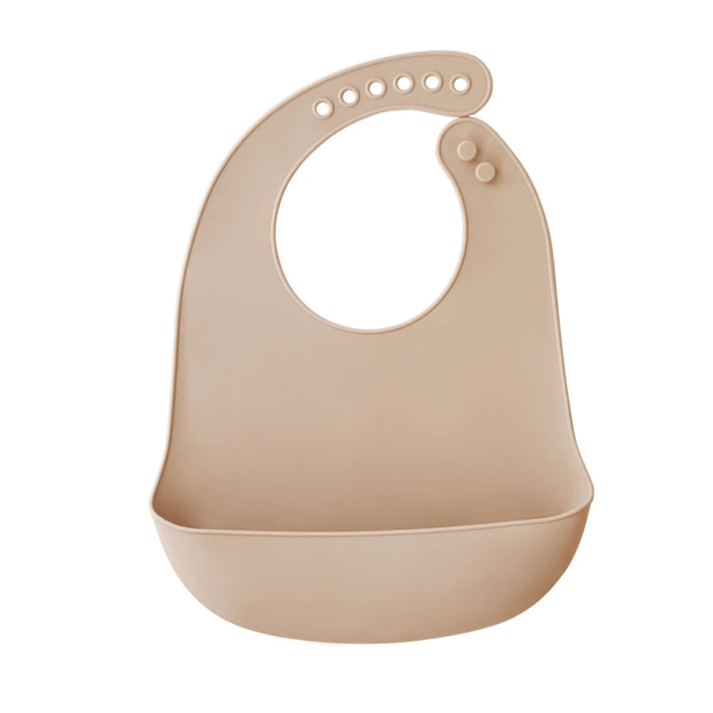 Personalized Silicone Baby Bib with Custom Name