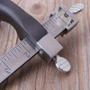 Adjustable Leather Strap Cutter with Two Blades