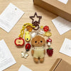 Caramel Cat Plush Keychain Bag Charm