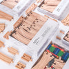 Wooden Train Track Expansion Set – Compatible with All Major Brands