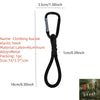 Heavy-Duty Aluminum Carabiner Stroller Hooks for Bags and Purses