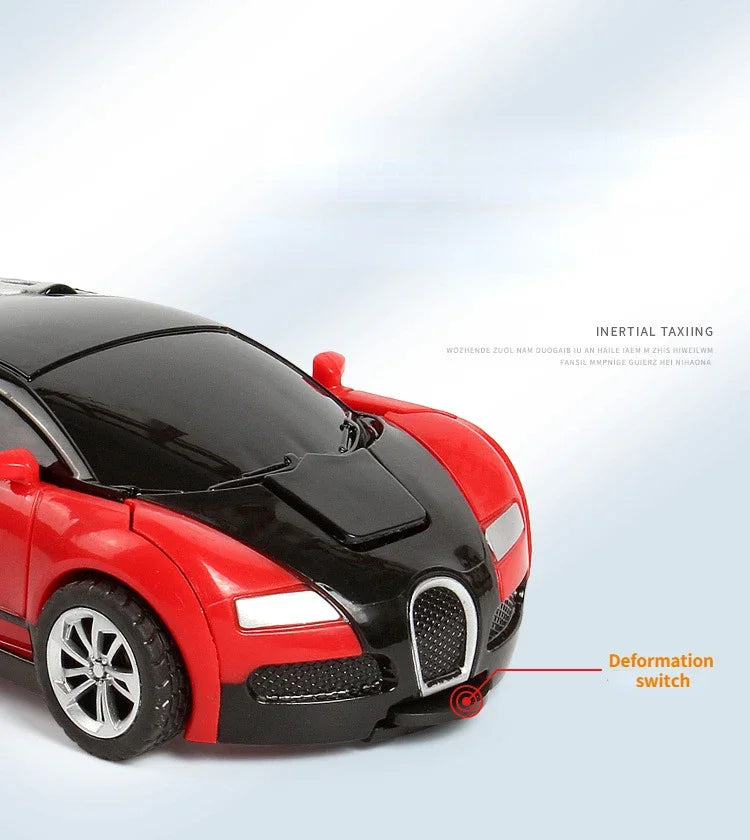 2-in-1 Transforming Robot Car Toy