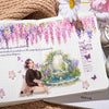 Fresh Vine-themed PET Decorative Tape Roll for Journaling & Crafting