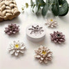 Silicone Flower Resin Casting Mold for Clay, Epoxy, and Candle Crafts