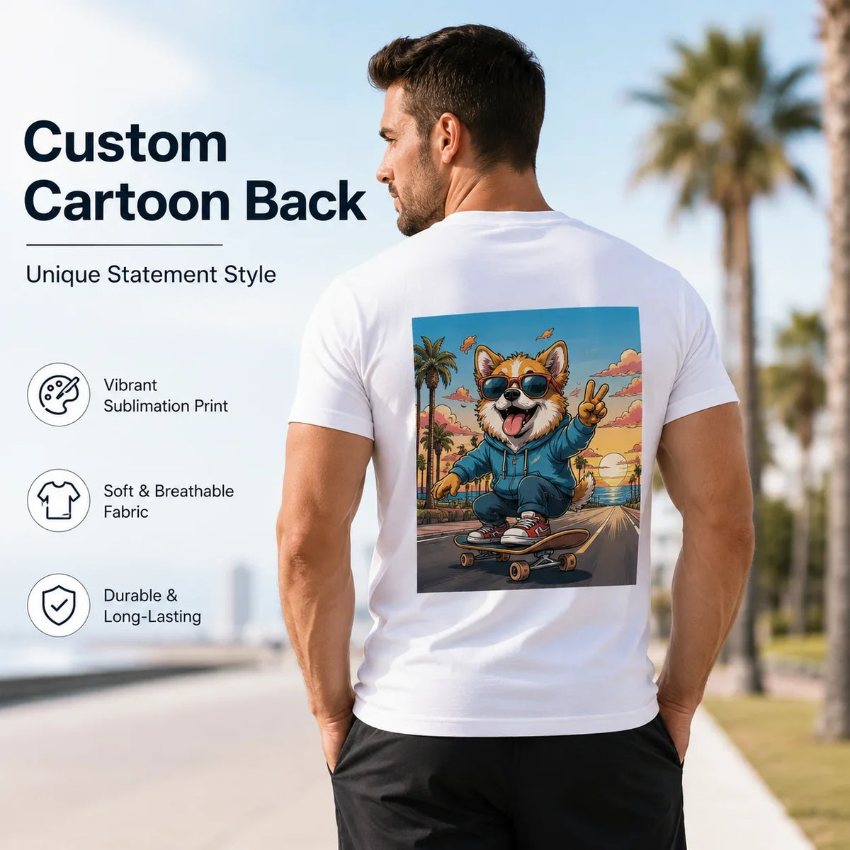 Personalized Photo Print T-Shirt