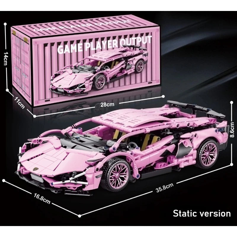 1:14 Scale Remote Control Racing Car Building Kit