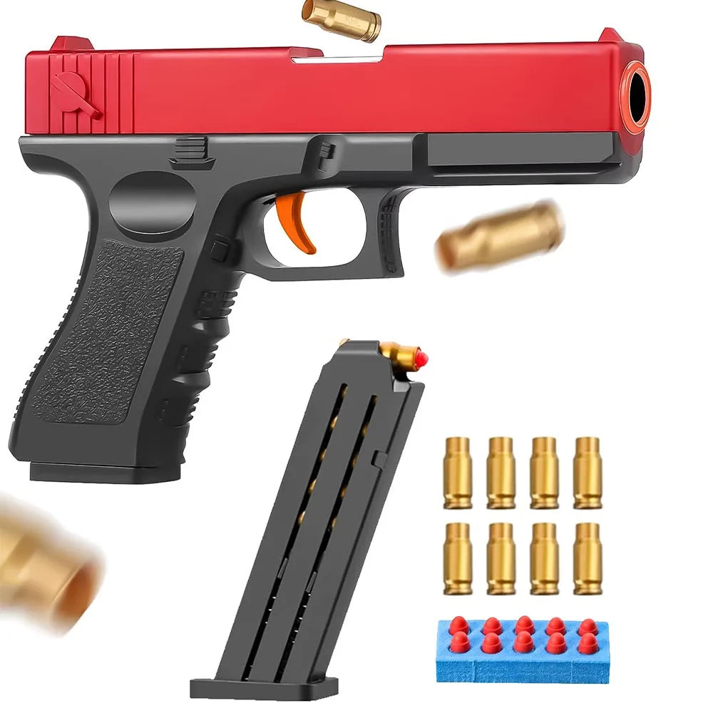 Foam Dart Blaster Toy Gun with Soft Bullets