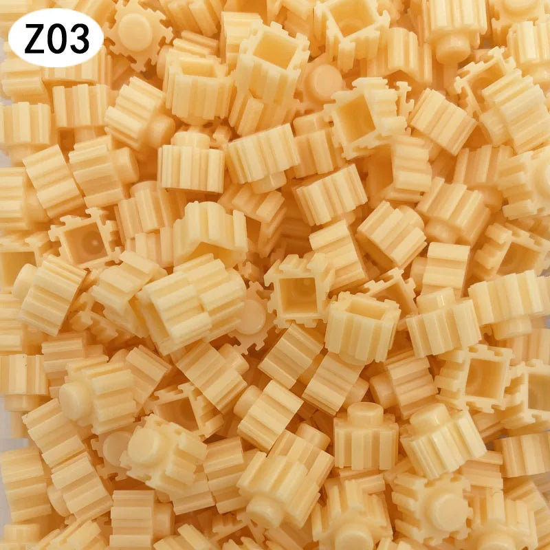 Mini Pixel Art Building Blocks – 100-Piece DIY Micro Brick Set