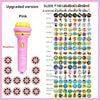 Pink upgraded version of a card game with 8 patterns for bedtime learning