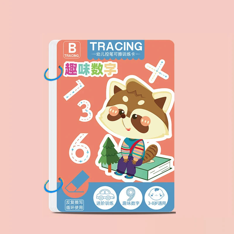 Reusable Pen Control Tracing Workbook for Toddlers