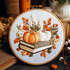 Fall Harvest Pumpkin Embroidery Kit for Adults