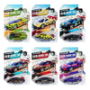 A set of six temperature-sensitive color changing pull-back racing cars in various colors and models.