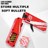 Metal Folding Gun Toy Pistol with Soft Bullets