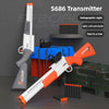 Double-Barrel Soft Bullet Toy Shotgun for Outdoor Play