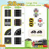 Magnetic Building Blocks Toy with Cars – STEM Educational Construction Set