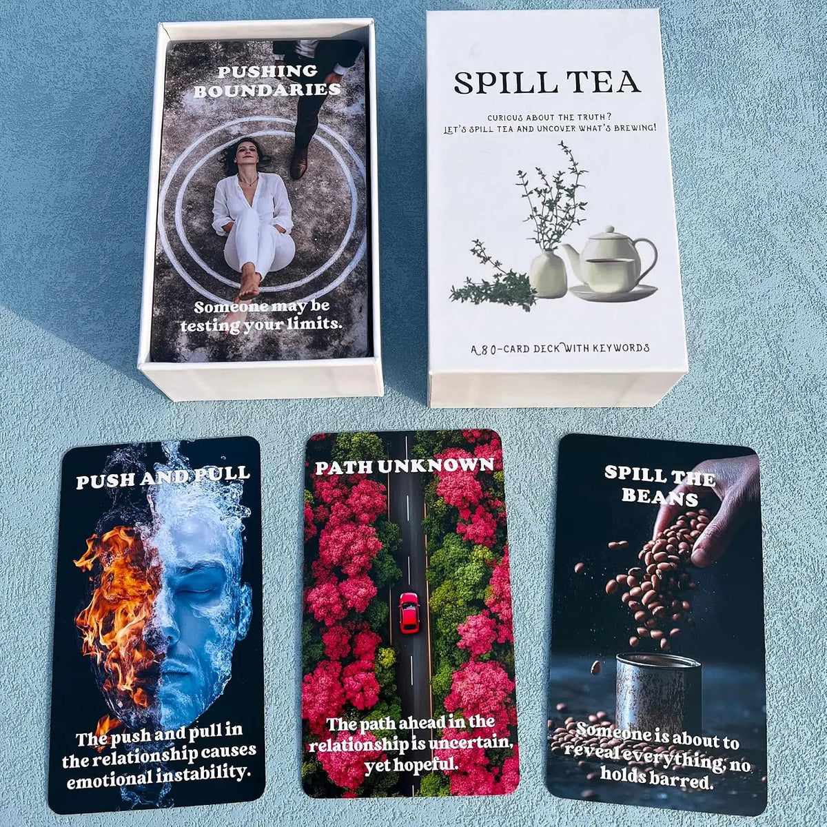 Spill the Tea Oracle Card Deck