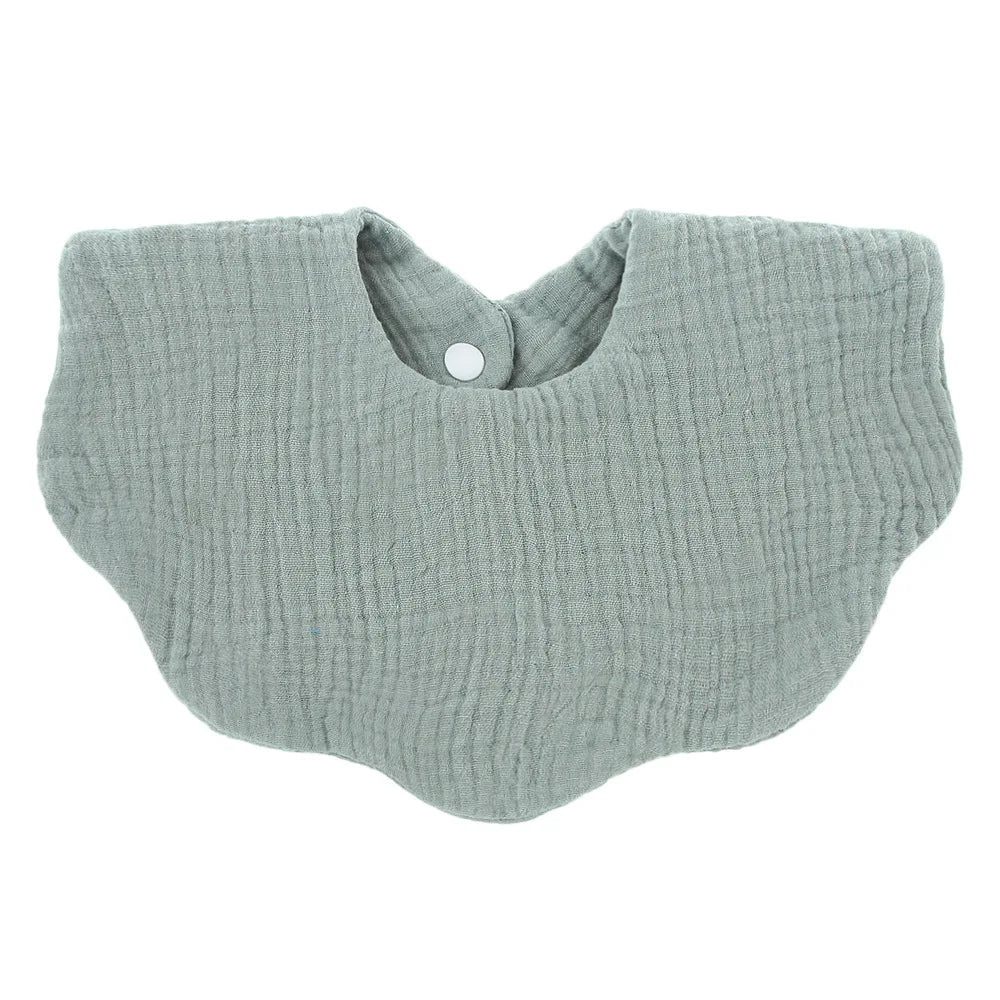Organic Cotton Bandana Drool Bibs for Babies – 360° Absorbent, Unisex