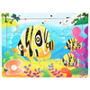 Wooden Animal Jigsaw Puzzles for Toddlers (Set of 12)