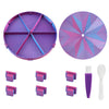 Rotating Diamond Painting Storage Tray with Divided Compartments