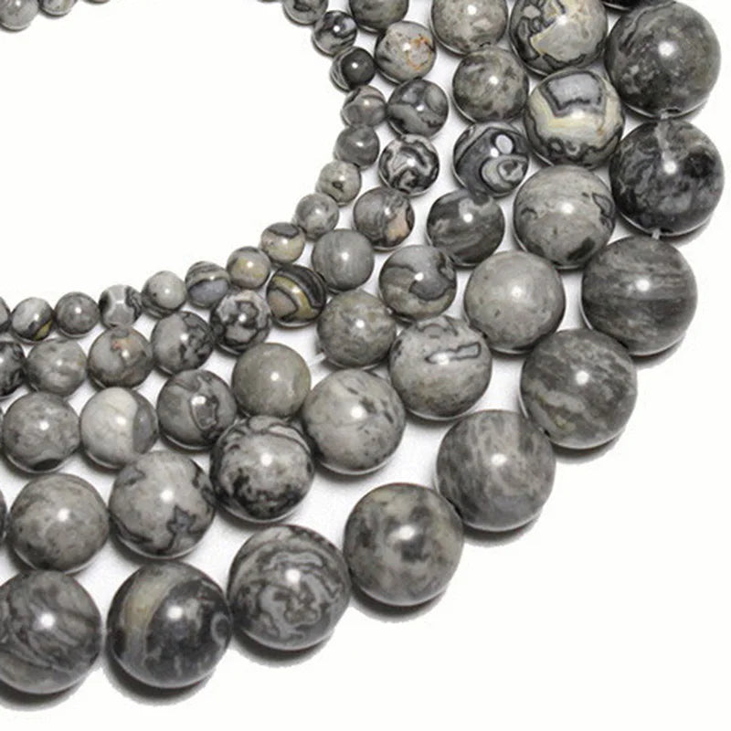 Natural Stone Beads for Jewelry Making - Lava, Tiger Eye, Agate & More